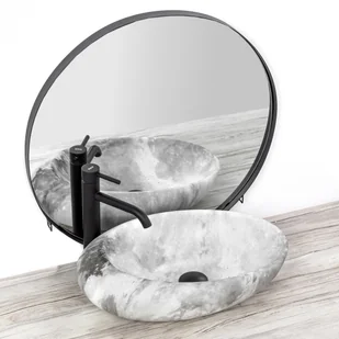 Rea Roxy C Stone L. Grey U6650 - Umywalki - miniaturka - grafika 9