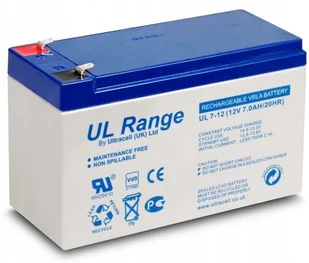 Akumulator Żelowy Ultracell 12V 7AH Alarm Ups - Baterie do zasilaczy awaryjnych UPS - miniaturka - grafika 2