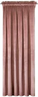 Zasłony - Euro Firany Zasłona 135 x 270 Dekoracyjna Velvet Rosa C. Róż 1210553 - miniaturka - grafika 1