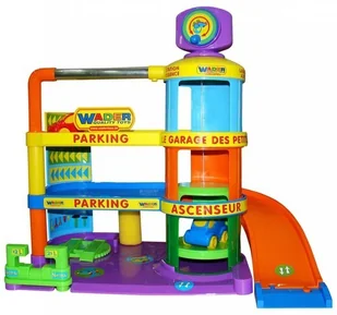 Polesie Poland Garaż Baby z samochodami - Tory, garaże, parkingi - miniaturka - grafika 2