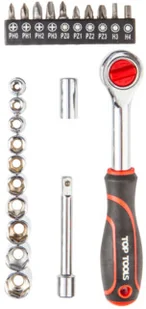 Top Tools KLUCZE NASADOWE 1/4" ZESTAW 23 SZT Zakupy dla domu i biura! 38D505 - Pozostałe narzędzia ogrodowe Top Tools KLUCZE NASADOWE 1/4" ZESTAW 23 SZT Zakupy dla domu i biura! 38D505 - Pozostałe narzędzia ogrodowe - miniaturka - grafika 1