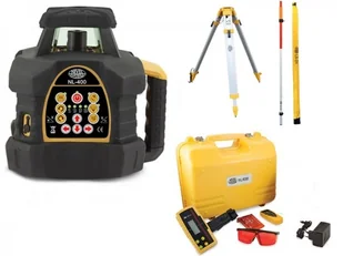 Nivel System Niwelator laserowy NL 400 ZESTAW NL400 st - Sprzęt geodezyjny - miniaturka - grafika 2