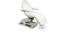 Fotele kosmetyczne - Kazaro Fotel Zabiegowy NIKO G z podgrzewaniem jasnoszary - miniaturka - grafika 1