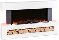 Kominki elektryczne - Klarstein Klarstein Studio Light & Fire 3 Smart kominek 1000/2000W MDF sterowanie przez Wi-Fi ACO7-Studio L&F 3 B - miniaturka - grafika 1