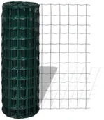 Ogrodzenia - vidaXL Siatka euro Płot 10 x 1,5 m (100 100 mm) - miniaturka - grafika 1
