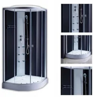Kabiny prysznicowe - 231 HYDAR KABINA PRYSZNICOWA Z HYDROMASAŻEM 100x100 23178213 78213-uniw - miniaturka - grafika 1