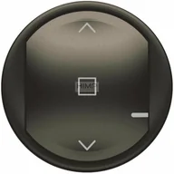 Systemy inteligentnych domów - Legrand Celiane with Netatmo - Plakietka do łącznika rolet grafitowa 064839 064839 - miniaturka - grafika 1