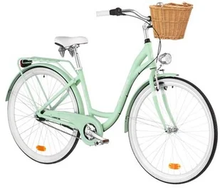 Indiana Rower miejski Moena A7B 28 cali damski Miętowy 2021 - Rowery - miniaturka - grafika 2