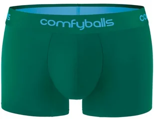 ComfyBalls COMFYBALLS Bokserki REGULAR COTTON zielono-błękitne - Bielizna sportowa męska - miniaturka - grafika 2
