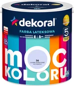 Farby zewnętrzne - Dekoral Farba Moc Koloru 2,5l Liliowe Zauroczenie - miniaturka - grafika 1