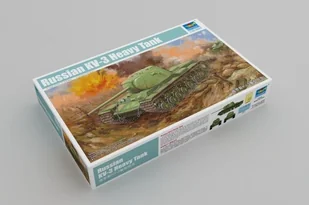 Trumpeter Model plastikowy Rosyjski czołg ciężki KV-3  OD 199 ZŁ! GXP-645565 - Modele do sklejania - miniaturka - grafika 2
