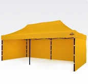 Pawilony ogrodowe - BRIMO Namioty weselne 3x6m - plus 3 ściany - Żółty - miniaturka - grafika 1