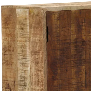 vidaXL vidaXL Szafka, 88 x 30 x 73 cm, lite drewno mango - Szafki do salonu - miniaturka - grafika 7