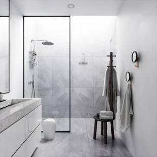 Umbra Kosz na śmieci 9 L Biały TWIRLA 1012978-661 - Akcesoria łazienkowe - miniaturka - grafika 3