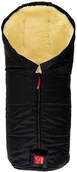 Akcesoria do wózków - Kaiser Naturfellprodukte Wełniany śpiworek "Iglu" w kolorze czarnym - 93 x 45 cm - miniaturka - grafika 1