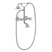 Baterie wannowe i prysznicowe - Tres Clasic wannowa stal 24217601AC - miniaturka - grafika 1