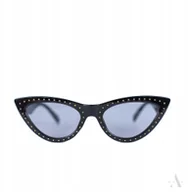 Okulary przeciwsłoneczne - Retro Okulary Przeciwsłoneczne Kocie Damskie UV400 - miniaturka - grafika 1