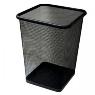 TIERRA Kosz siatkowy na śmieci kwadratowy 18 l. czarny SKK/CZ - Kosze na śmieci - miniaturka - grafika 2