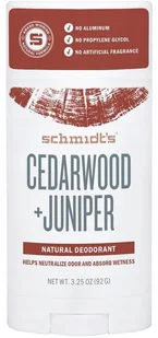 Schmidt´s SCHMIDT´S Signature Dezodorant w sztyfcie Cedr & Jałowiec 58 ml - Dezodoranty i antyperspiranty unisex - miniaturka - grafika 2