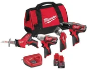 Zestawy elektronarzędzi - Milwaukee M12 BPP4A-202B Zestaw Powerpack 4933441240 - miniaturka - grafika 1