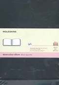 Notesy i bloczki - Moleskine notes do malowania akwarelami, w twardej oprawie, rozmiar Pocket, kolor czarny A4 BF833 - miniaturka - grafika 1