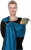 Chusty do noszenia dzieci - Babylonia Chusta do noszenia dziecka BB-SLING, niebieska - miniaturka - grafika 1