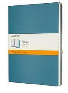 Moleskine Zestaw 3 zeszytów Cahier Journals 19x25 linie blue - Artykuły biurowe - miniaturka - grafika 2