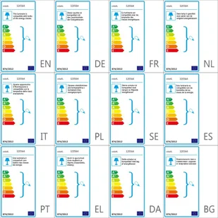 VidaXL Lampa wisząca, 25 W, kolor mosiądzu, okrągła, 48 cm, E27 320564 - Lampy sufitowe - miniaturka - grafika 10