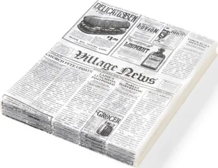 Hendi Papier pergaminowy nadruk gazety 200x250 678121 - Akcesoria gastronomiczne - miniaturka - grafika 2