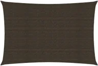 Parasole ogrodowe - vidaXL Żagiel przeciwsłoneczny, 160 g/m, brązowy, 2x4,5 m, HDPE vidaXL - miniaturka - grafika 1