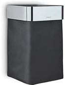 Wieszaki łazienkowe - Blomus 68976 kosz na ręczniki "nexio" w kolorze srebrnym polerowana, stal nierdzewna, 15 x 16 x 25 cm 68976 - miniaturka - grafika 1