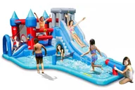 Place zabaw - HappyHop Dmuchany wodny park na mokro i sucho - HappyHop 9261 - miniaturka - grafika 1