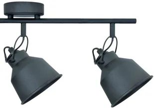 Polux Plafon LAMPA sufitowa NIKO 3 311832 regulowana OPRAWA metalowe reflektorki industrialne czarne 311832 - Lampy sufitowe - miniaturka - grafika 2