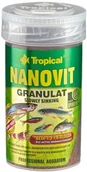 Pokarm dla ryb - Tropical Granulat nanovit niewielkie granulat koernchenzur paszy od małych ryb ozdobnych, 2er Pack (2 X 100 ML) - miniaturka - grafika 1