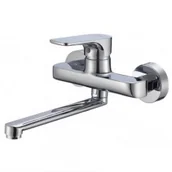 Baterie umywalkowe - Hydroland Bateria umywalkowa chrom SENJA B652 - miniaturka - grafika 1