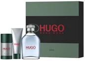 Zestawy perfum damskich - Hugo Boss Hugo Man Woda toaletowa spray 120 ml dezodorant w sztyfcie 70 ml żel pod prysznic 50 ml - miniaturka - grafika 1
