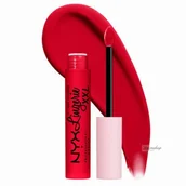 Szminki - NYX Professional Makeup Professional Makeup - Lip Lingerie XXL Matte Liquid Lipstick - Matowa pomadka do ust w płynie - 4 ml - 28 - UNTAMABLE - miniaturka - grafika 1