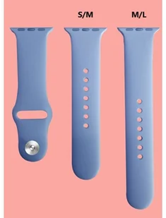 Pasek Puro Icon do Apple Watch 42/44/45/49 mm Elastyczny Niebieski - Akcesoria do smartwatchy - miniaturka - grafika 6