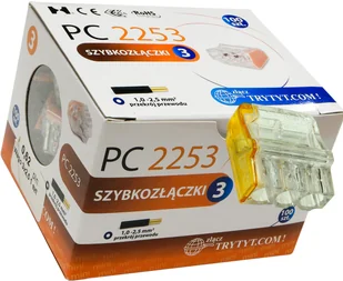 Geberit Szybkozłączki 3x2,5 10 szt 091576 - Kostki, złączki, wtyczki - miniaturka - grafika 3