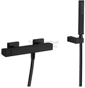 Baterie wannowe i prysznicowe - Tres Slim Exclusive 20216701NM czarna - miniaturka - grafika 1