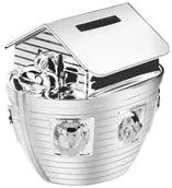 Skarbonki - Zilverstad Skarbonka Arka Noego, 12 x 8 x 11 cm, posrebrzany, zabezpieczony przed nalotem 6814261 - miniaturka - grafika 1