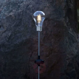 Best Season Lampa solarna LED Fille, żarówka z grotem ziemnym - Lampy ogrodowe - miniaturka - grafika 2