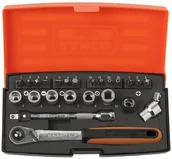 Śrubokręty - BAHCO Zestaw nasadek 1/4", 24 szt., SL24 SNA Europe - miniaturka - grafika 1