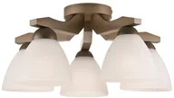 Lampy sufitowe - Lamkur Żyrandol natynkowy ADRIANO 5xE27/60W/230V - miniaturka - grafika 1