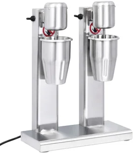 vidaXL vidaXL Mikser do koktajli mlecznych z 2 kubkami, stal nierdzewna, 2 L - Inne urządzenia gastronomiczne - miniaturka - grafika 8