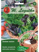 Nasiona i cebule - Legutko Mieszanka BAZYLIA, SZCZYPIOREK, PIETRUSZKA - miniaturka - grafika 1