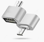 Kable USB - Lenovo Shot Case Shot Case/przyłącze do smartfona/tabletu z K5, kolor srebrny Adaptateur-14220 - miniaturka - grafika 1