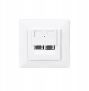 Netrack gniazdo kompletne podtynkowe 2xWtyk RJ-45 8p8c UTP Cat5e LSA 106-04 - Kable komputerowe i do monitorów - miniaturka - grafika 2