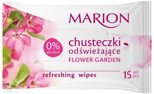 Marion Chusteczki odświeżające Flower Garden, 15 szt. - Chusteczki odświeżające Flower Garden, 15 szt. - - Chusteczki do demakijażu - miniaturka - grafika 2