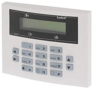 SATEL Manipulator LCD INT-KLCDS-GR - Akcesoria do alarmów - miniaturka - grafika 7